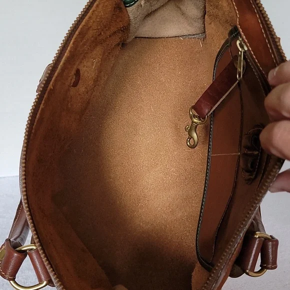 Brahmin vintage brown leather handbag - Picture 15 of 16